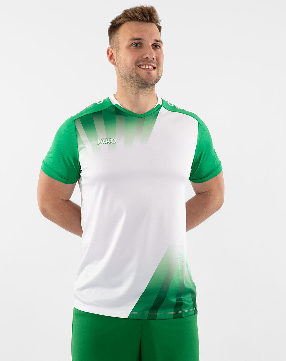 JAKO Trikot Vintage KA weiß/grün XXL