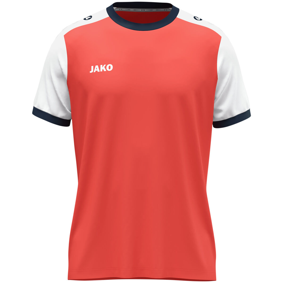 JAKO Trikot Dynamic KA coral/weiß/marine XXL