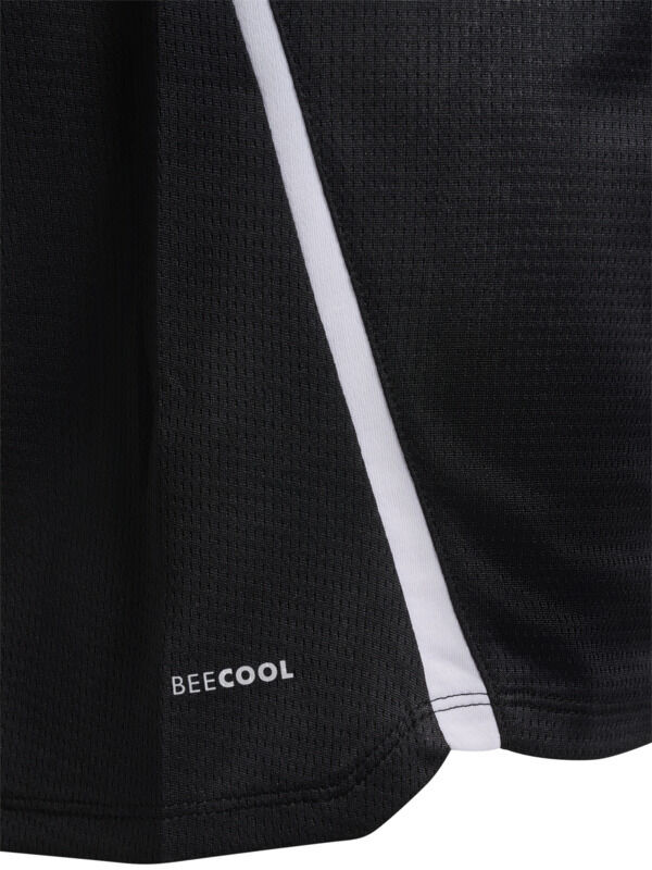 HUMMEL hmlLEAD 2.0 JERSEY S/S - BLACK/ASPHALT - 2XL