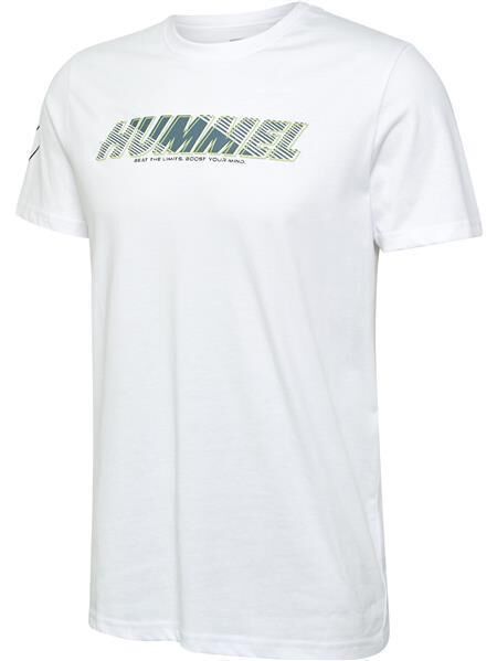 Hummel hmlTE EFFORT COTTON T-SHIRT - WHITE - XL