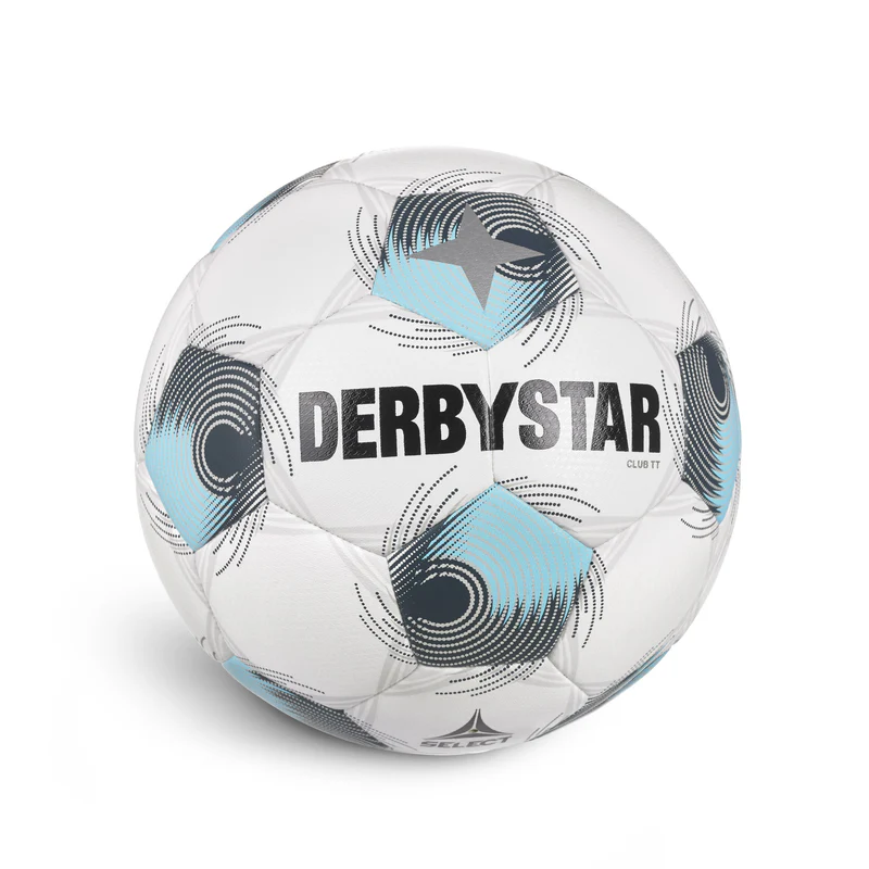 Derbystar FB-CLUB TT v26 Trainingsball weiss/grau/blau 4