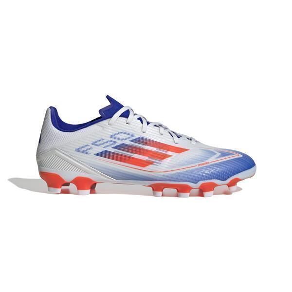 adidas F50 League MG Fussballschuhe  Cloud White / Solar Red / Lucid Blue 48