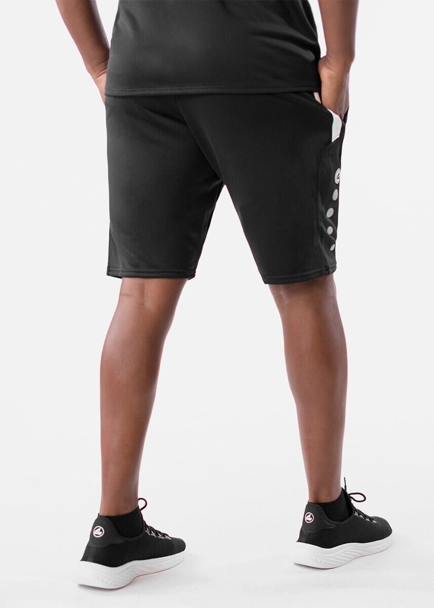 JAKO Trainingsshort Active L Schwarz/Weiß