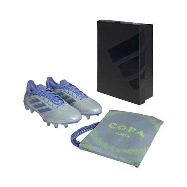 adidas COPA PURE III ELITE FG Fussballschuhe hellblau/blau 13 (48 2/3 EU)