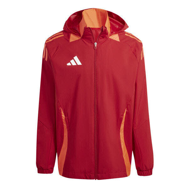 adidas Tiro 24 Competition Allwetterjacke Herren rot L adidas Tiro 24 Competition Allwetterjacke Herren rot L