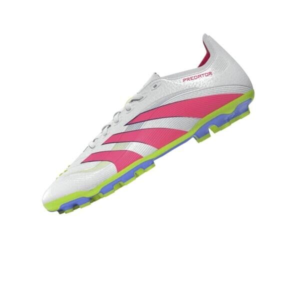 adidas PREDATOR LEAGUE 2G/3G AG Fussballschuhe weiß/pink/gelb 13 (48 2/3 EU)