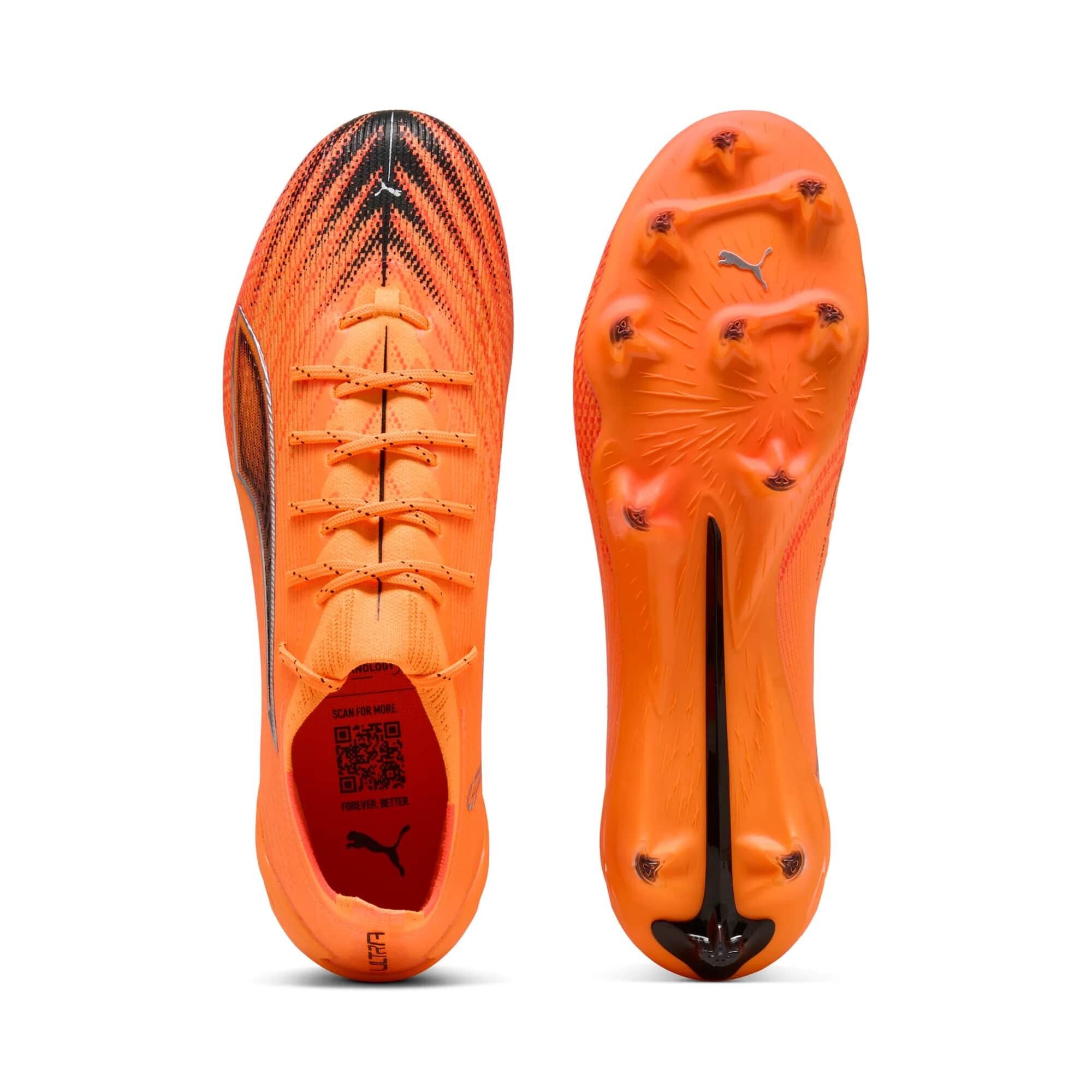 Puma Ultra 6 Ultimate FG Fussballschuhe heat fire-puma black-glowing red 48