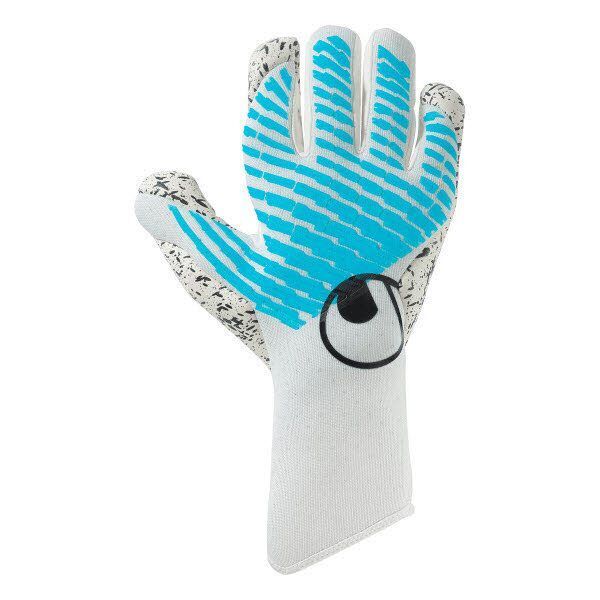 uhlsport FM Cybertec Supergrip+ HN Torwarthandschuhe weiß/cyberblau/schwarz 11