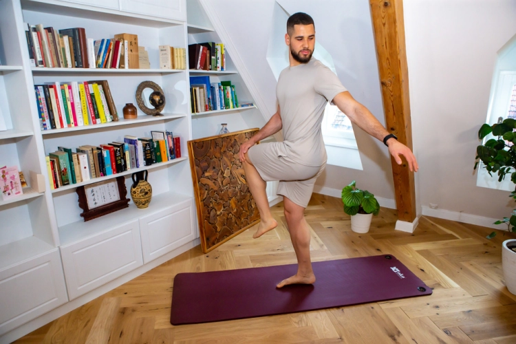 Lynxsport GmbH Yogamatte mit Ösen