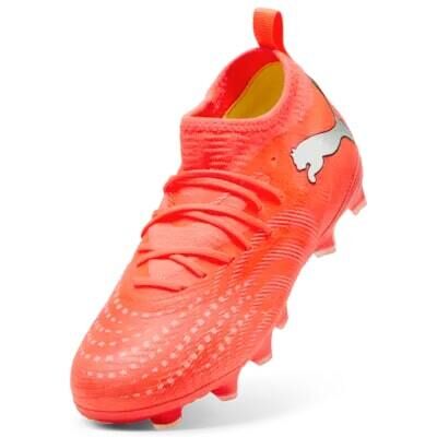 Puma Future 9 Match Fussballschuhe FG/AG Jr glowing red 33