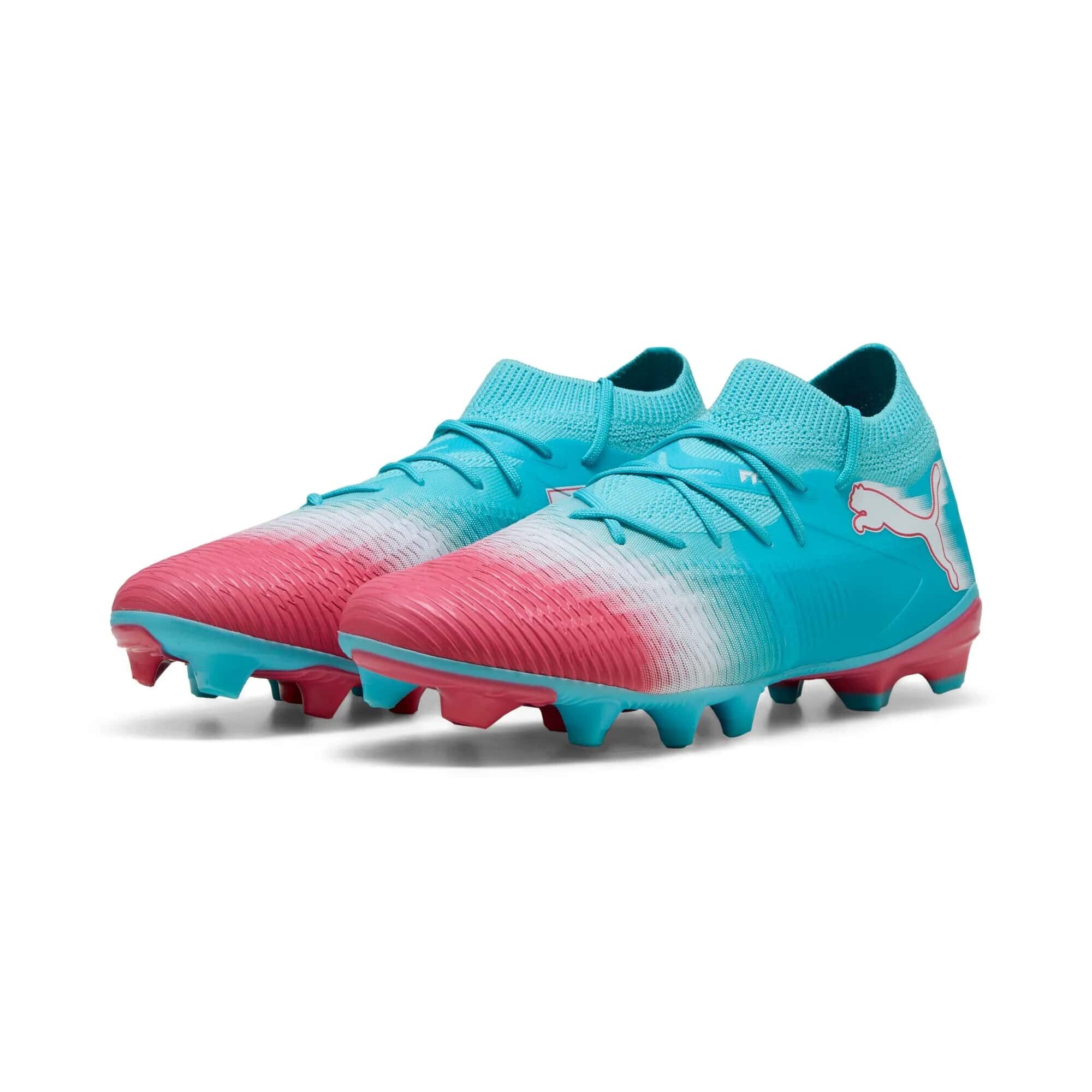 Puma Future 8 Match Re-Charge FG/AG Sondermodell hero blue-puma white-sunset pink 46
