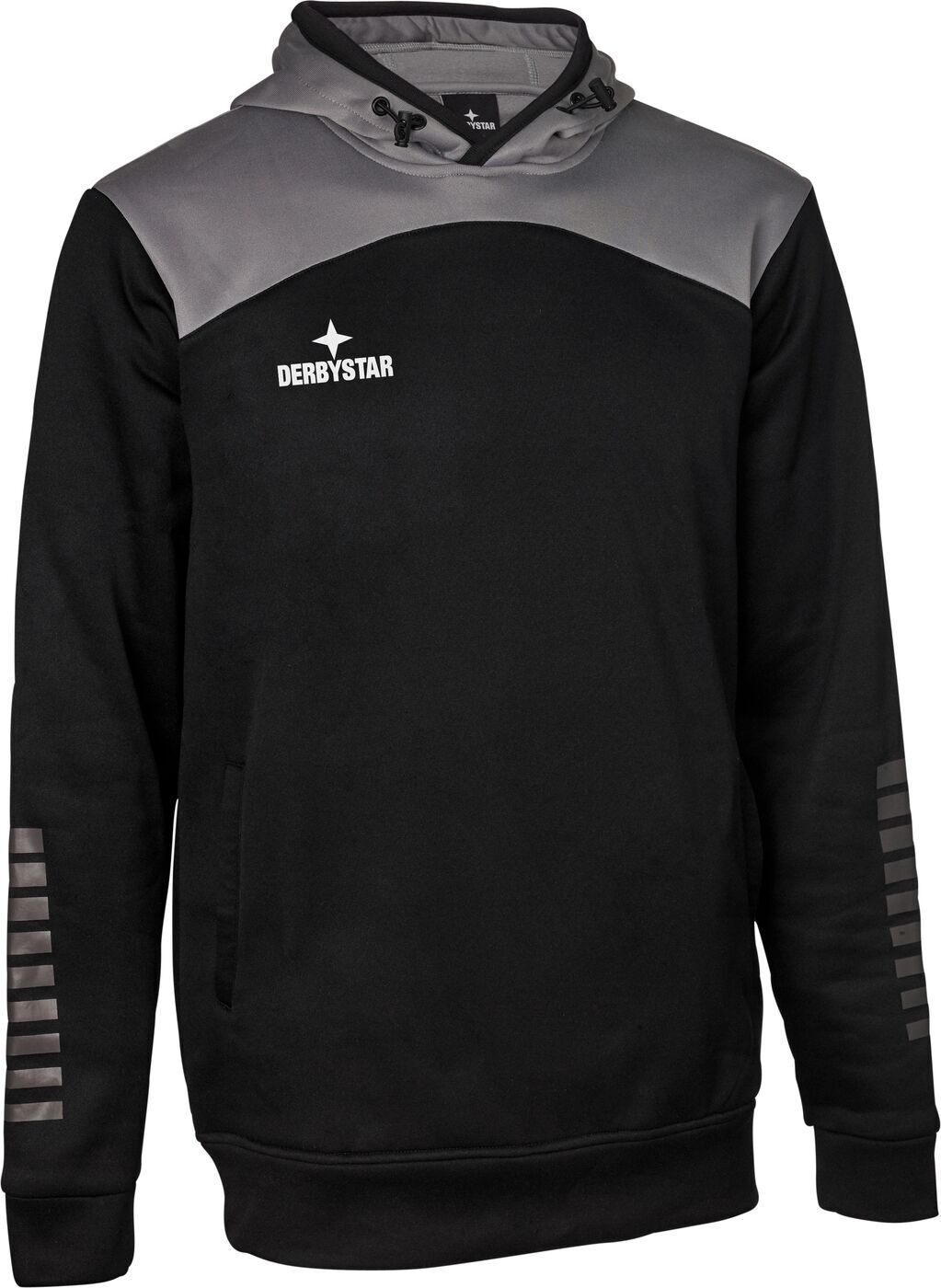 Derbystar Kapuzenpullover Ultimo v23 Erwachsene schwarz grau XXL