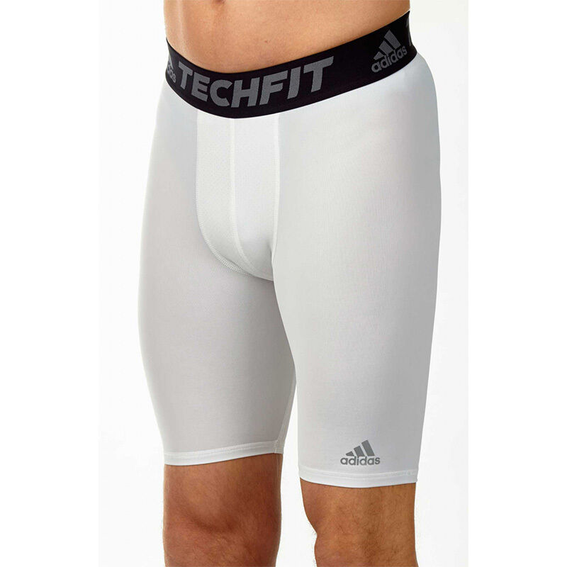 adidas Techfit Base Tights Hose kurz weiß Herren XXXL