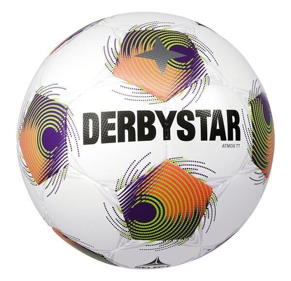 10er Paket Derbystar FB-ATMOS TT DB - weiss/grün/rot - 5