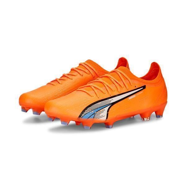 Puma Ultra Ultimate FG/AG Fussballschuhe orange-puma white-blue 48 Puma Ultra Ultimate FG/AG Fussballschuhe orange-puma white-blue 48