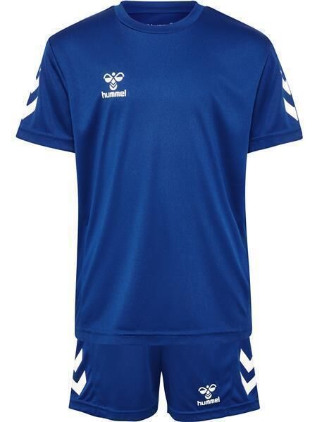 HUMMEL hmlLOGO SET KIDS - TRUE BLUE - 164