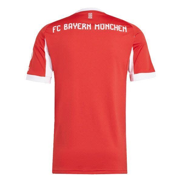 adidas  FC Bayern München Heimtrikot Saison 2025/2026 Erwachsene rot/weiß XS adidas FC Bayern München Heimtrikot Saison 2025/2026 Kinder rot/weiß 176