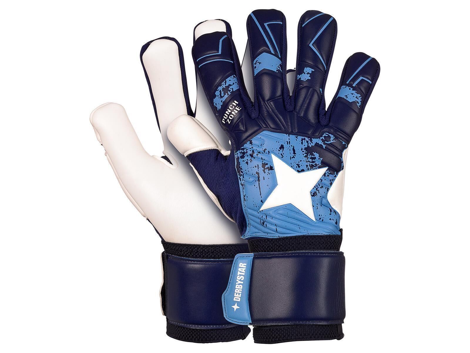 Derbystar Allround v22 Torwarthandschuh 12 blau
