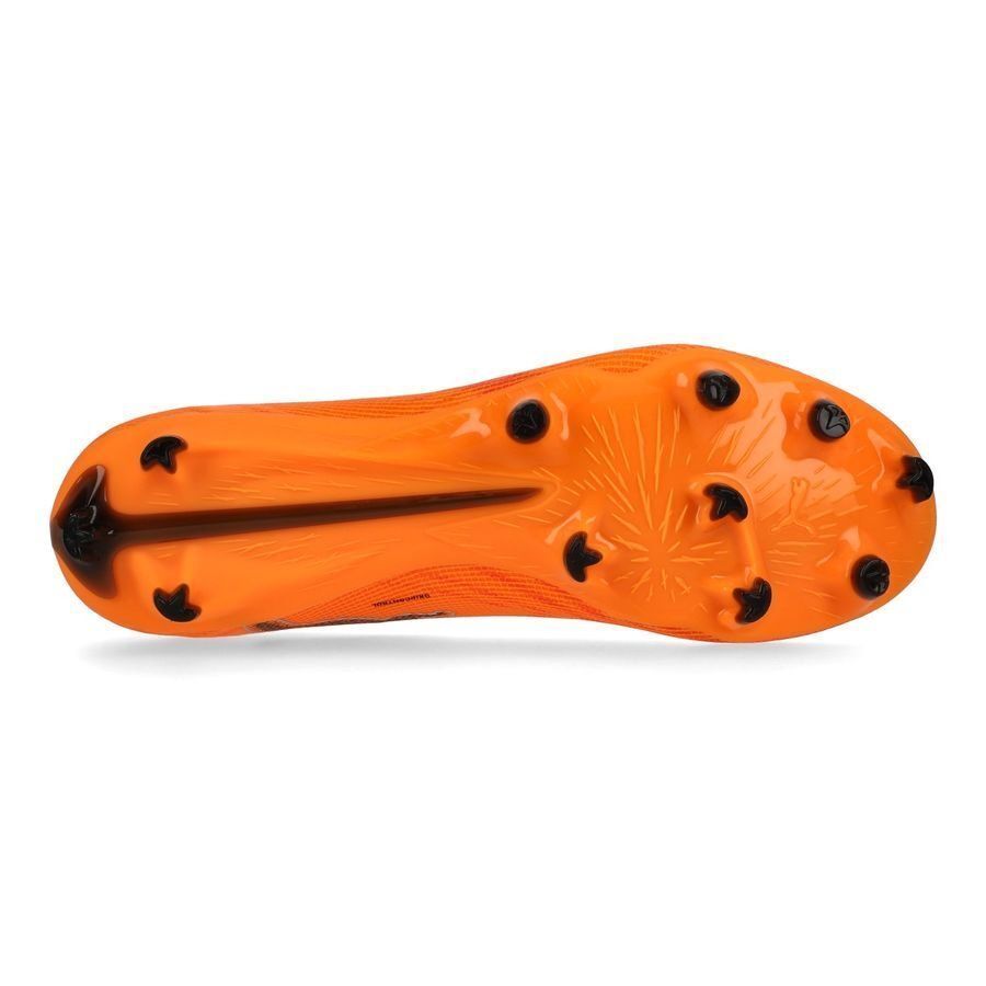 Puma Ultra 6 Match FG/AG Fussballschuhe heat fire-puma black-glowing red 48