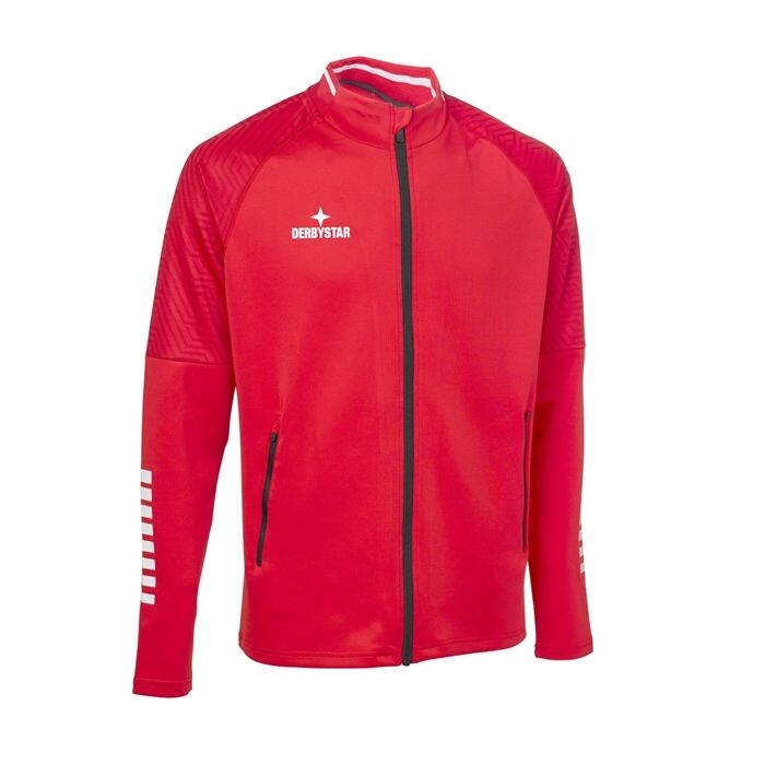 Derbystar Primo Trainingsjacke v24, rot weiss, S
