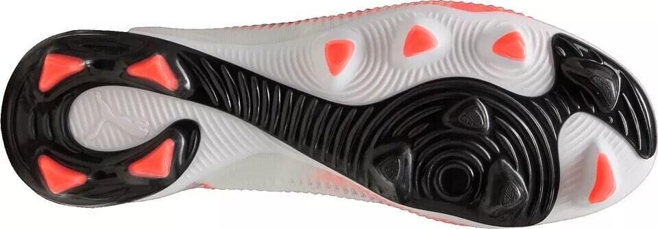 Puma Future 8 Match FG/AG Fussballschuhe puma white-puma black-glowing red 48