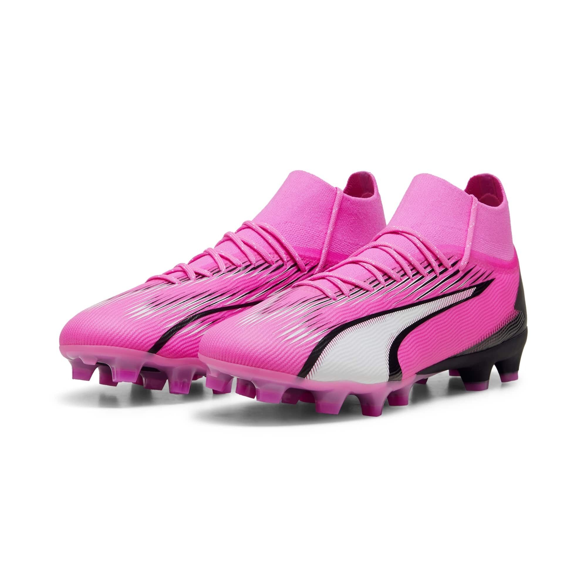 Puma Ultra Pro FG/AG Fussballschuhe poison pink-puma white-black 44