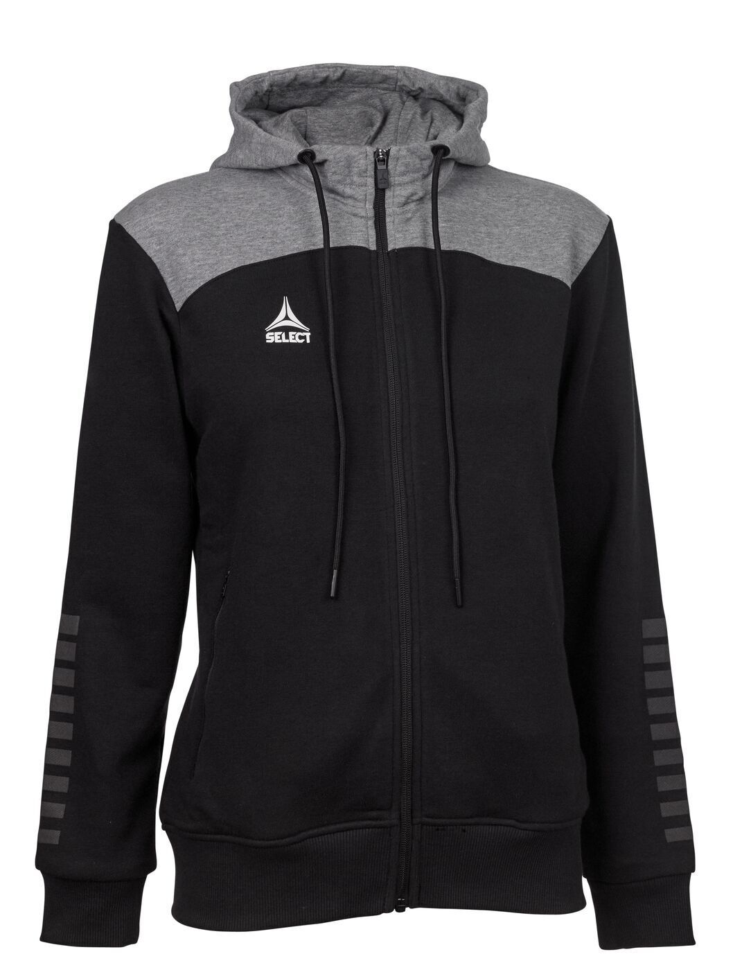 Select Kapuzen Sweatjacke Oxford Damen v22 schwarz/grau x-large Select Kapuzen Sweatjacke Oxford Damen v22 schwarz/grau x-large