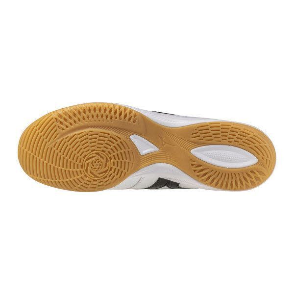 Mizuno Corporation Morelia Sala Pro IN Fussballschuhe weiß/schwarz/rot 47