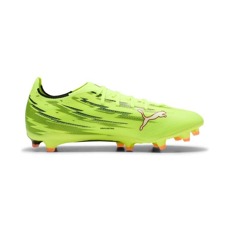 Puma Ultra 6 Match FG/AG Fussballschuhe yellow alert-puma black-glowing red-lime sque 46,5