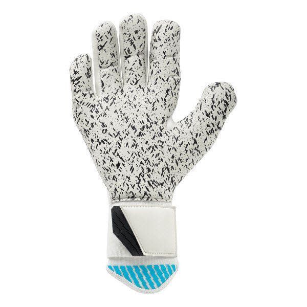 Uhlsport FM Cybertec Supergrip+ HN Torwarthandschuhe weiß/cyberblau/schwarz 8,0