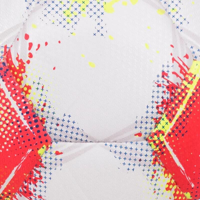 10er Ballpaket Derbystar Bundesliga Club Light v25 Trainingsball weiß/rot/gelb 5