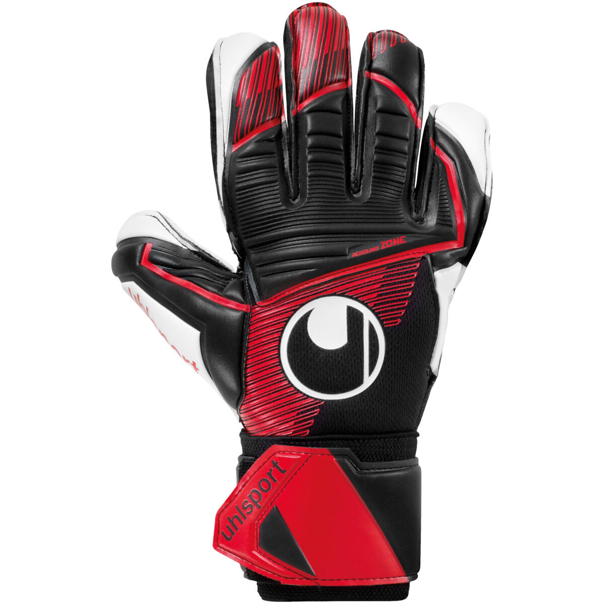 Uhlsport Powerline Supersoft TW- Handschuhe rot/schwarz 8,5 Uhlsport Powerline Supersoft TW- Handschuhe rot/schwarz 8,5