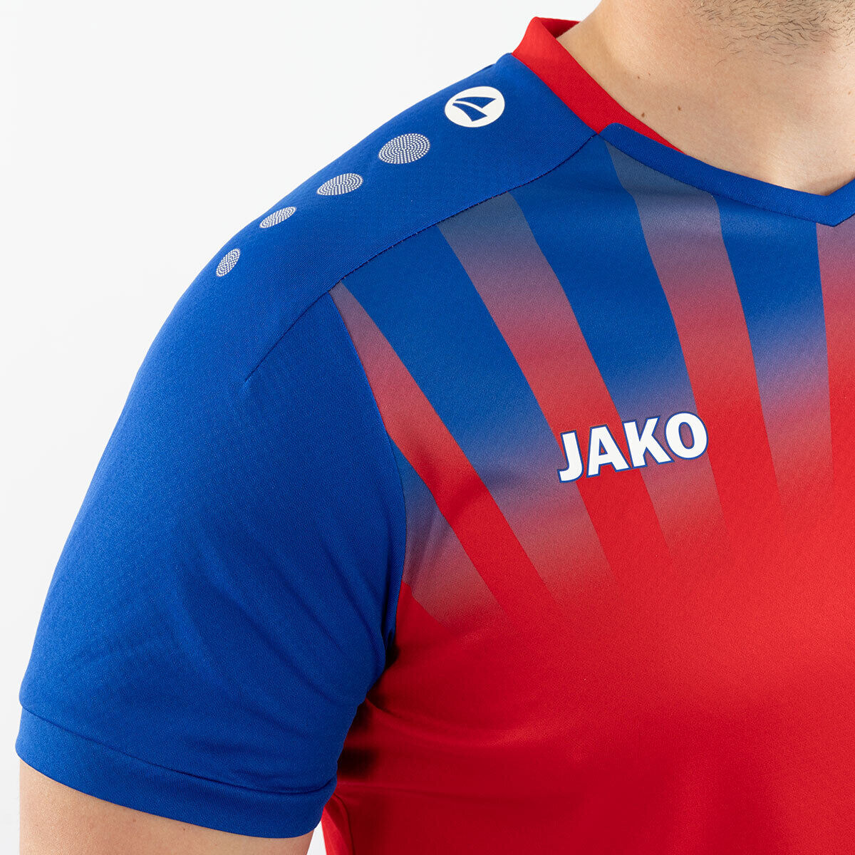 JAKO Trikot Vintage KA rot/royal XXL