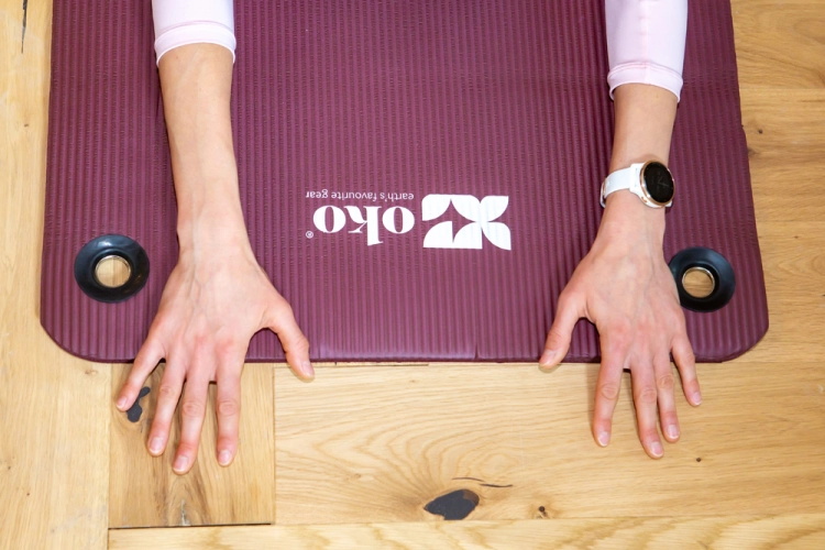 Lynxsport GmbH Yogamatte mit Ösen