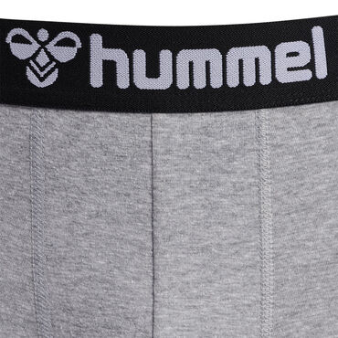 Hummel hmlBOXERS 2-PACK - GREY MELANGE - XL