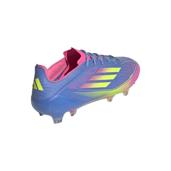 adidas F50 ELITE FG Fussballschuhe blau/gelb/pink 13 (48 2/3 EU)
