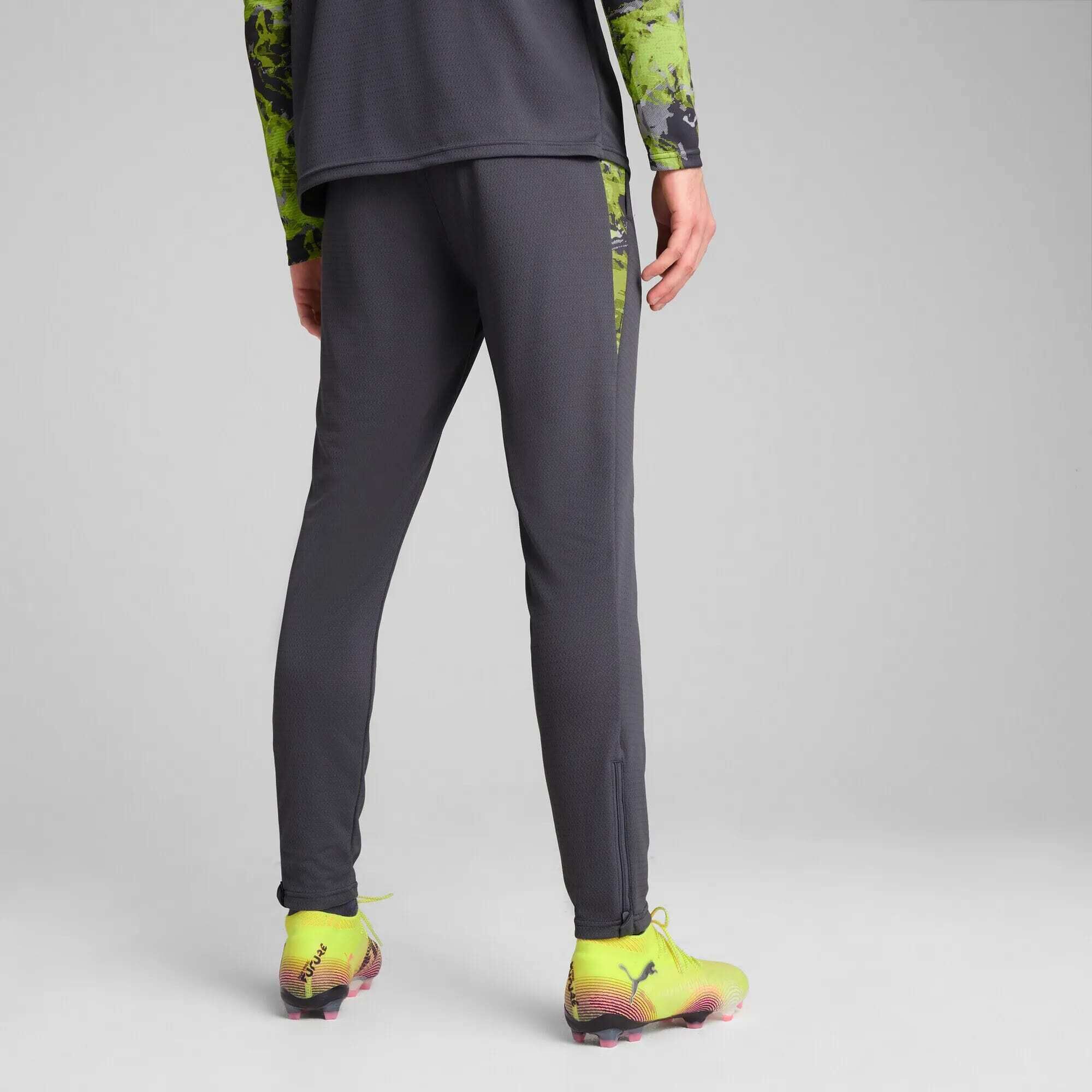 Puma IndividualLIGA Training Pants Kinder galactic gray-yellow alert 176