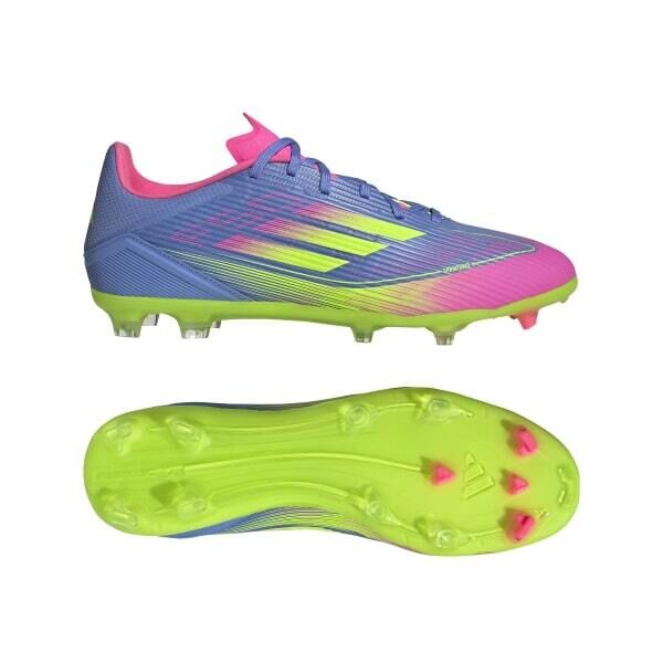 adidas F50 LEAGUE FG/MG Fussballschuhe adidas F50 LEAGUE FG/MG Fussballschuhe blau/gelb/pink 13 (48 2/3 EU)
