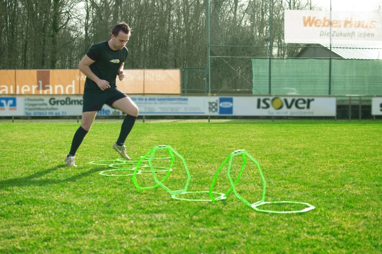 Lynxsport GmbH 12er Set - Achteckige Koordinationsringe (Oktogon)