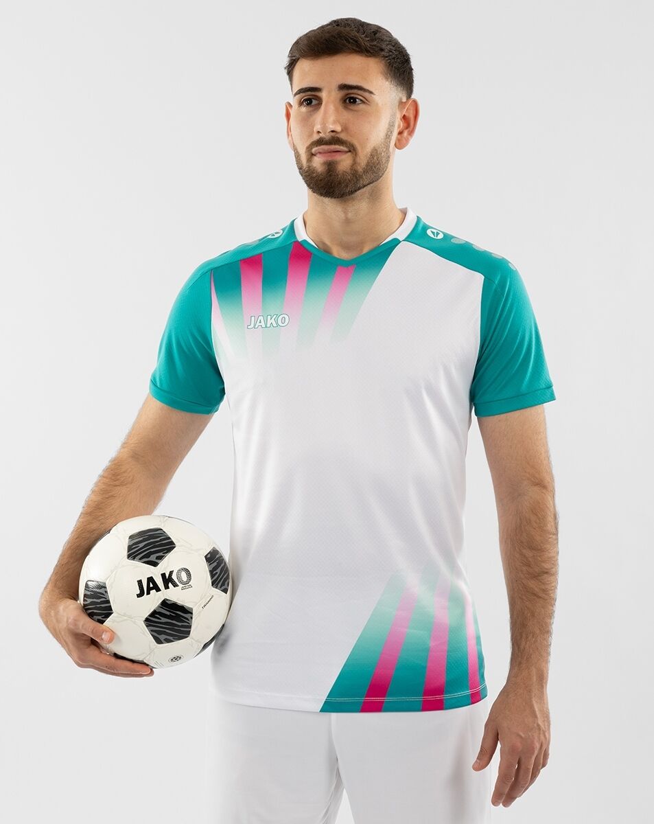 JAKO Trikot Vintage KA weiß/türkis XXL