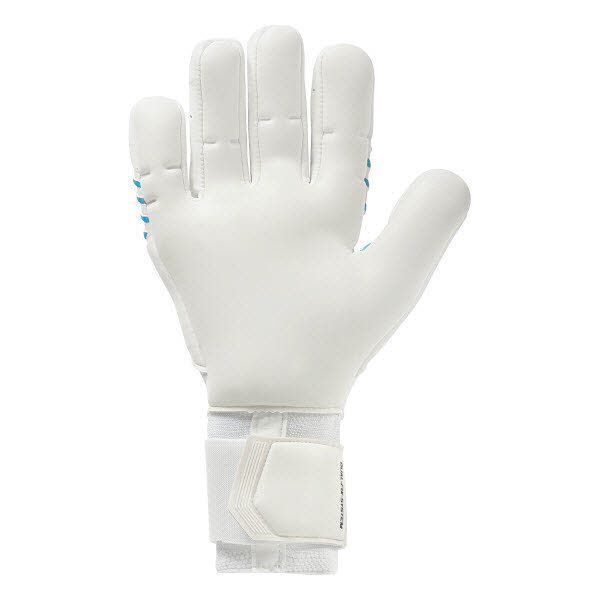 Uhlsport FM Cybertec Absolutgrip HN Torwarthandschuhe weiß/cyberblau/schwarz 8,0