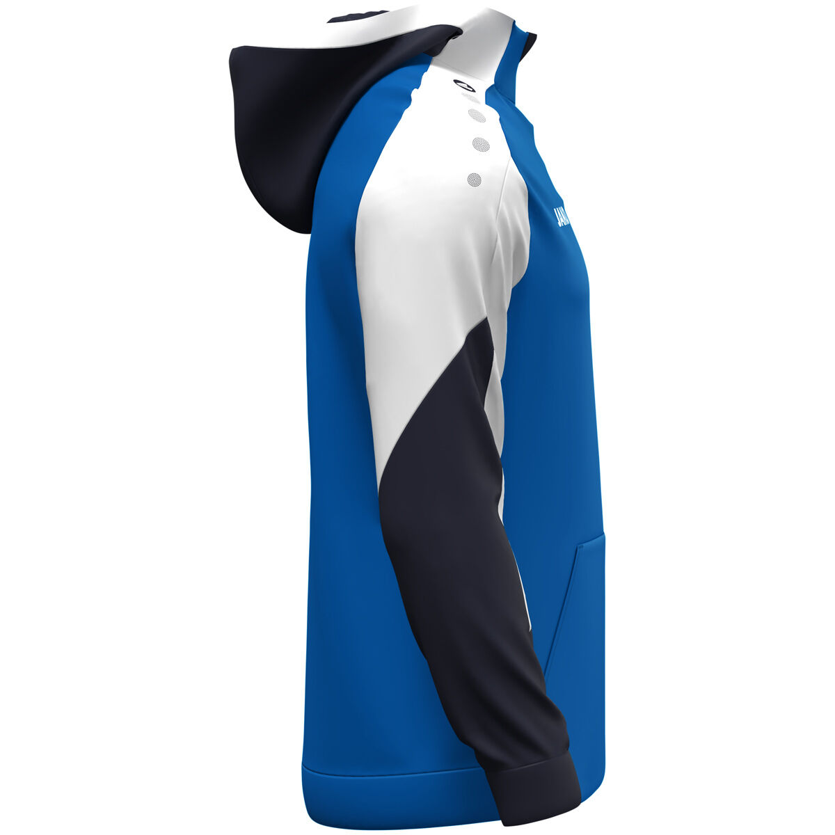 JAKO Zip Hoodie Dynamic royal/weiß/marine 3XL