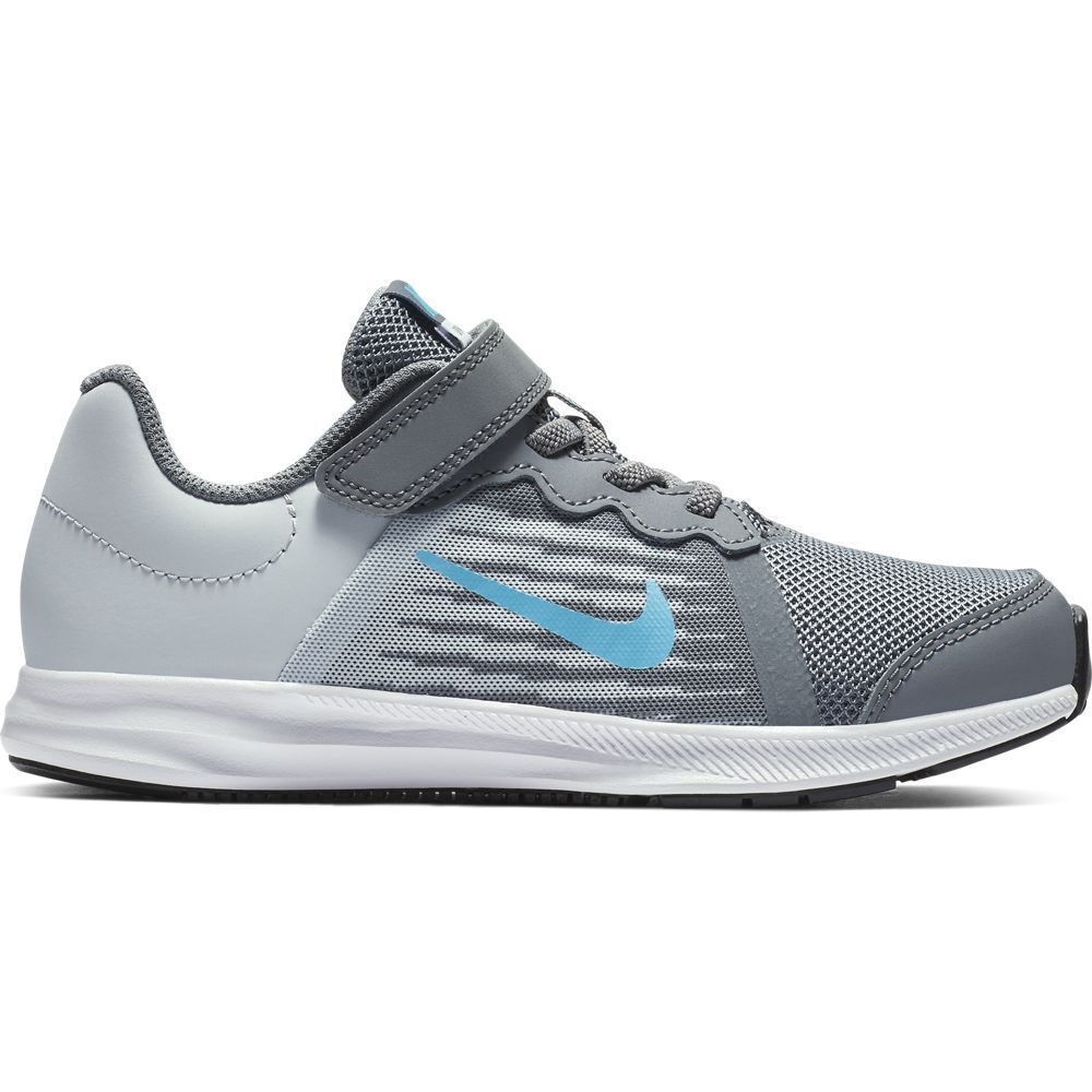 Nike Downshifter 8 (PSV) Cool Grey/Blue Fury 32 Nike Downshifter 8 (PSV) Cool Grey/Blue Fury 32