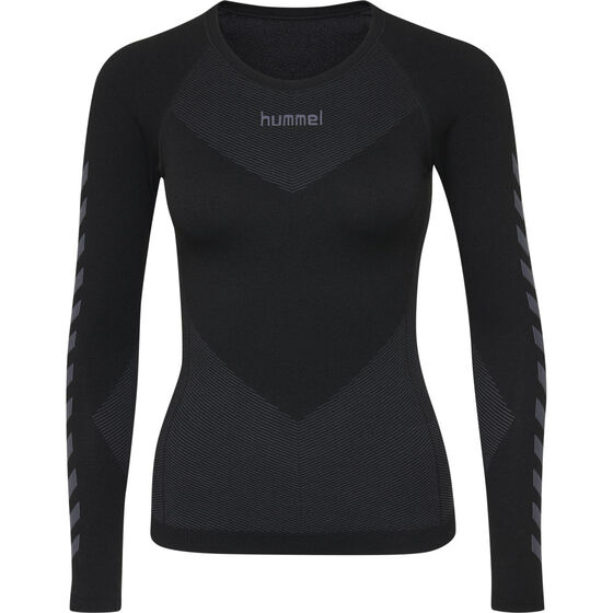 HUMMEL FIRST SEAMLESS JERSEY L/S WOMAN BLACK XL-2XL