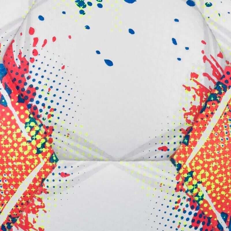 10er Ballpaket Derbystar Fussball Bundesliga Replica v25 Trainingsball weiß/blau/rot 5