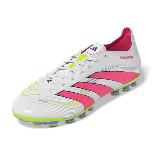 adidas PREDATOR LEAGUE 2G/3G AG Fussballschuhe weiß/pink/gelb 13 (48 2/3 EU)