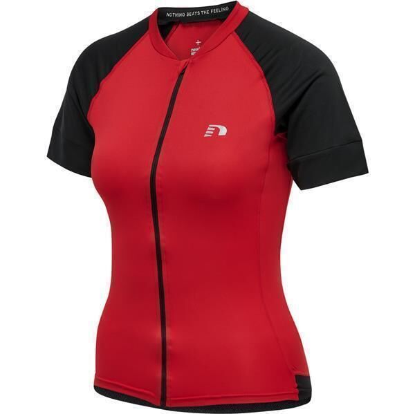 Hummel WOMENS CORE BIKE JERSEY - TANGO RED - 2XL