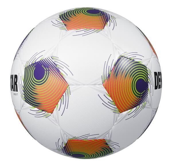 10er Paket Derbystar FB-ATMOS TT DB - weiss/grün/rot - 5