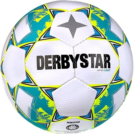 Derbystar Apus Light v23 Trainingsball weiss gelb blau 2024 5