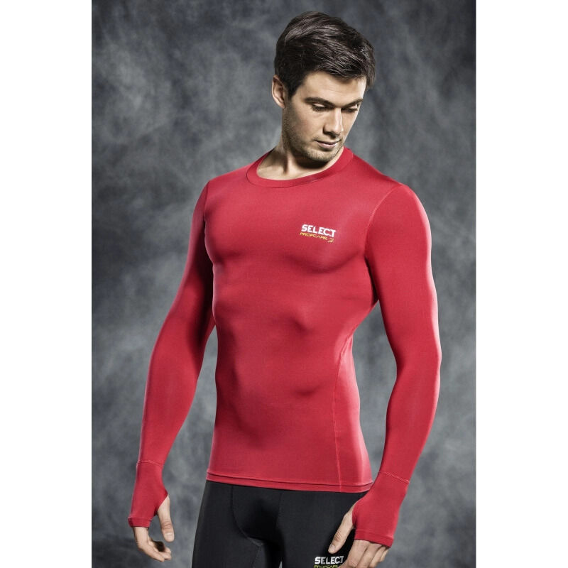 SELECT KOMPRESSIONSSHIRT L/S 6901 rot M SELECT KOMPRESSIONSSHIRT L/S 6901